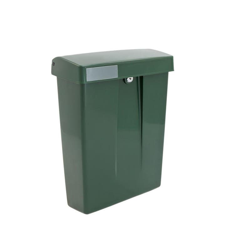 Intersteel Summus wandbrievenbus kunststof - groen RAL6009, Tuin en Terras, Brievenbussen, Nieuw, Verzenden