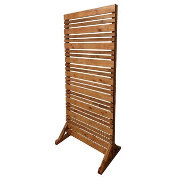 Decoratief Privacy Tuinscherm op Poten Grenen 80 x 180 cm, Tuin en Terras, Tuinschermen, Verzenden, Nieuw, Hout