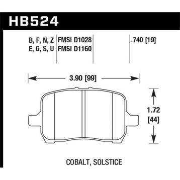 Hawk 05-07 Cobalt SS / 08-09 HHR / 04+ Malibu / 07A+ G5 GT /, Ophalen of Verzenden, Nieuw