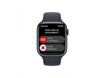 Apple Watch Series 8 - 41mm - Aluminium - Midnight - GPS, Sieraden, Tassen en Uiterlijk, Smartwatches, Verzenden, Zo goed als nieuw