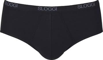 sloggi  - Maat M - men Basic Heren Midi slip - Zwart, Verzenden