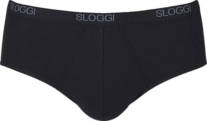 sloggi  - Maat M - men Basic Heren Midi slip - Zwart, Kleding | Heren, Ondergoed, Verzenden