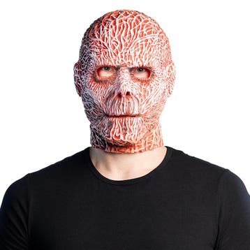 Latex hoofdmasker Creep, Ophalen of Verzenden, Nieuw