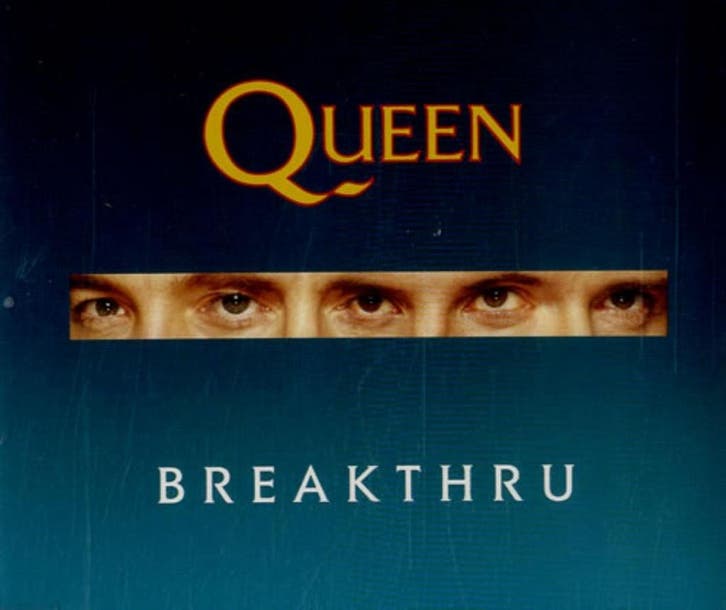 cd single - Queen - Breakthru, Cd's en Dvd's, Cd Singles, Zo goed als nieuw, Pop, Verzenden