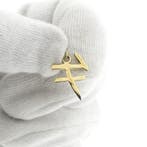 Gouden hanger van een Chinees horoscoopteken; Paard, Ophalen of Verzenden, Gebruikt, Goud, Overige merken