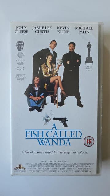 A FISH CALLED WANDA (IMPORT WITHOUT DUTCH SUBS) (VHS), Verzenden, Gebruikt