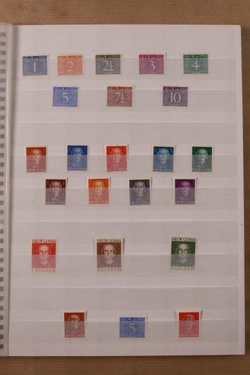 Nederlands-Nieuw-Guinea 1950/1962 - Complete collectie in, Gestempeld