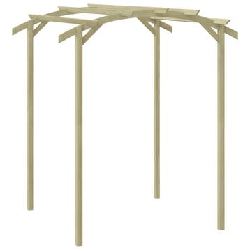vidaXL Pergola 180x197x210 cm geïmpregneerd grenenhout, Verzenden, Nieuw
