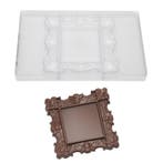 Chocolademal Chocolate World Barok Kader 15,6x15,6cm, Verzenden, Nieuw