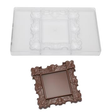 Chocolademal Chocolate World Barok Kader 15,6x15,6cm, Hobby en Vrije tijd, Verzenden, Nieuw