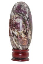 1,53 kg Roze robijn Matrix Lingam 155 mm – Natuurlijke