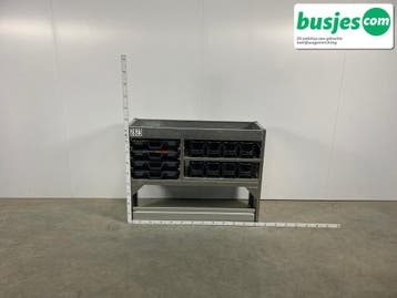 Aluca bedrijfswageninrichting 1255x420x950mm (2823), Auto diversen, Ophalen of Verzenden