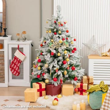 2dekans | Coast Kunstkerstboom Met Sneeuw En Verlichting -, Diversen, Kerst, Ophalen of Verzenden, Zo goed als nieuw