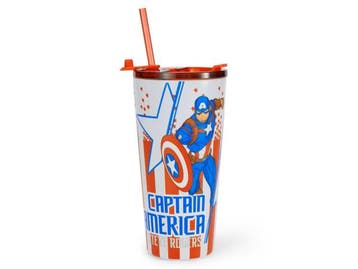 Veiling - Drinkbeker Captain Amerika, Verzamelen, Disney, Nieuw