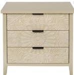 Houten Archiefkast met 3 Lades – Reliëfontwerp, Nieuw