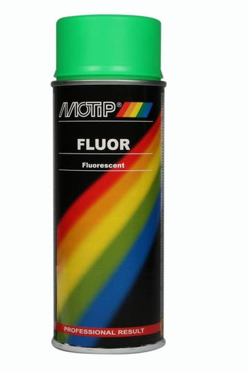 Motip Fluorescerende Lak Groen 400ml, Ophalen of Verzenden, Nieuw