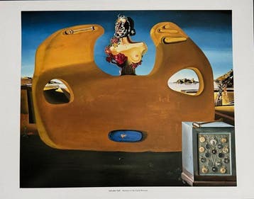 Salvador Dalí (after) - “Memory of the Child-Woman, 1932”.