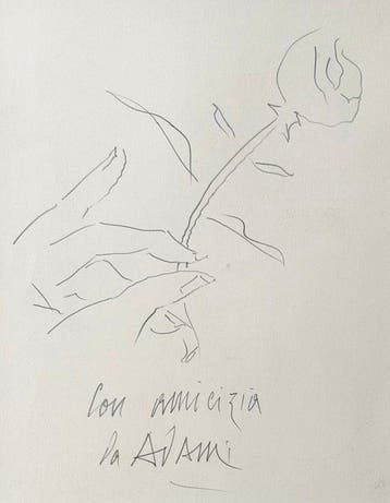 Valerio Adami (1935) - Rose