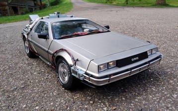 Eaglemoss 1:8 - Modelauto - DeLorean Back to the Future, Nieuw
