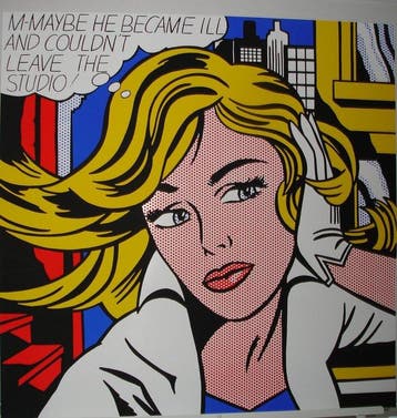 Roy Lichtenstein (after) - Maybe