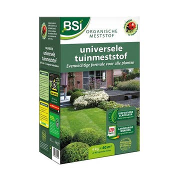 Tuinmest | BSI | 4 kg (40 m², Universeel, Organisch), Verzenden