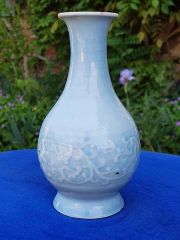 Chinese Qingbai / Clair de lune geglazuurd Yuhuchunping