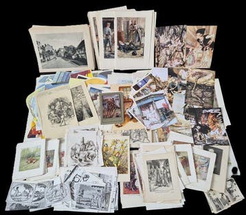 Various - Lot of illustrations - 1800-1900
