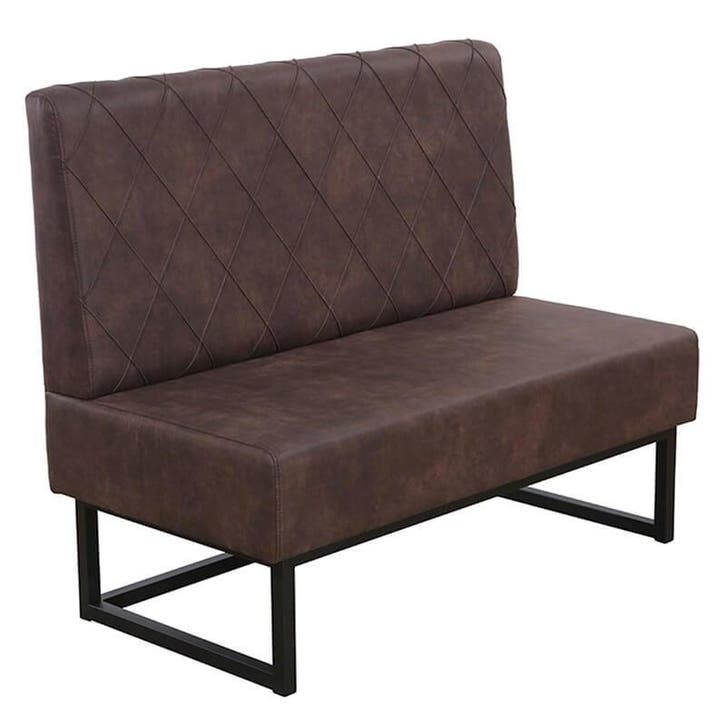 Horeca Bank | TROJE | Microvezel/Metaal | Brown | Zwarte, Zakelijke goederen, Horeca | Keukenapparatuur, Nieuw in verpakking, Verzenden