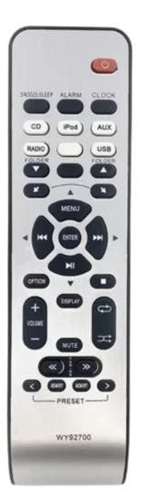 Alternatieve Yamaha WY92700 afstandsbediening, Verzenden, Nieuw