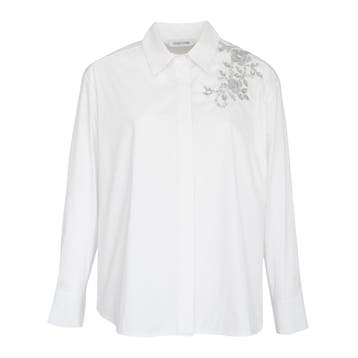 Louis and Mia • witte blouse met borduursel • 36, Verzenden, Louis and Mia, Wit, Nieuw