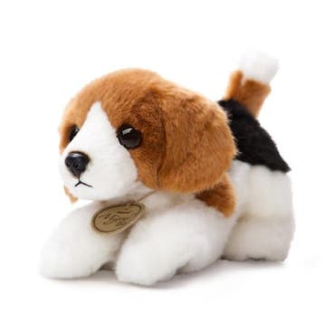 Beagle hond knuffel - pluche - 20 cm - dierenknuffel, Verzenden, Nieuw