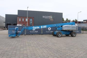 Veiling: Tekescoophoogwerker Genie S-85 Diesel 28m 2013, Ophalen