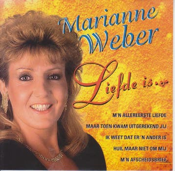 cd - Marianne Weber - Liefde Is ..., Verzenden, Zo goed als nieuw