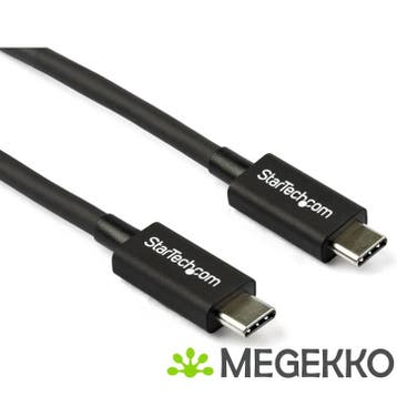 StarTech.com Thunderbolt 3 40Gbps 100W USB Type-C 0.8m, Verzenden, Nieuw
