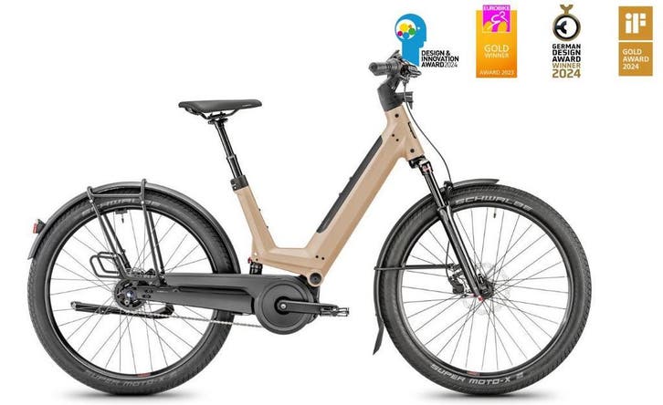 Moustache E-bike, J-on Vario, maat M v €5399 v €4499, Fietsen en Brommers, Elektrische fietsen, 47 tot 51 cm, 50 km per accu of meer