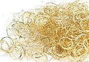Lametta Curly Engelenhaar Goud grootverpakking 200 gr, Ophalen of Verzenden, Nieuw