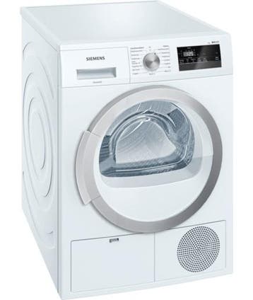 Siemens Wt45n304 Condensdroger 8kg, Ophalen of Verzenden, Zo goed als nieuw, Voorlader, 85 tot 90 cm