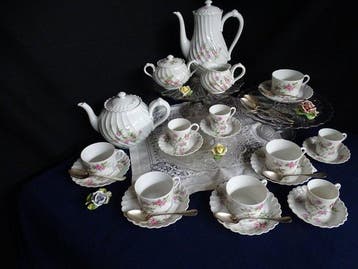 Haviland & Co. Limoges - Koffieservies (52) - Porselein