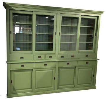 Buffetkast rietgroen Blaricum 265cm, Huis en Inrichting, Ophalen of Verzenden, Nieuw