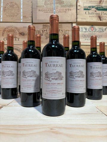 2014 Château Taureau - Saint-Émilion - 12 Flessen (0.75, Nieuw