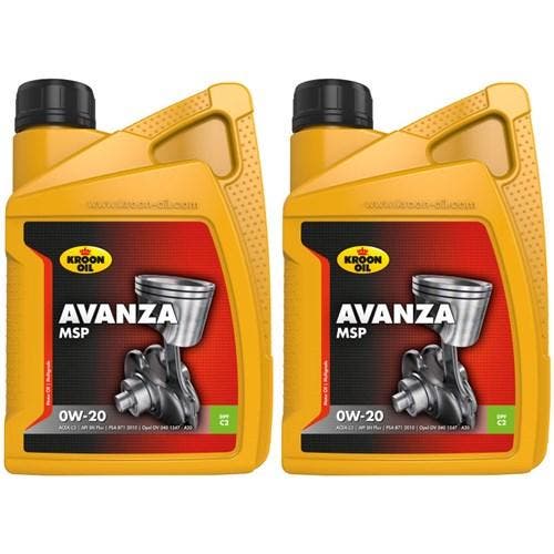 Kroon Olie Aanbieding: 2X Avanza Msp 0W20 1L, Auto diversen, Onderhoudsmiddelen, Verzenden