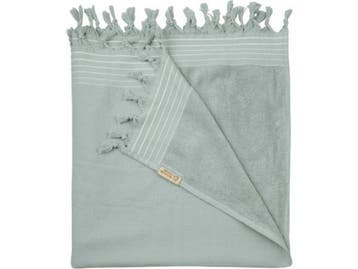 Veiling - 6x Walra Hamamdoek XXL - 200x200cm - Jade