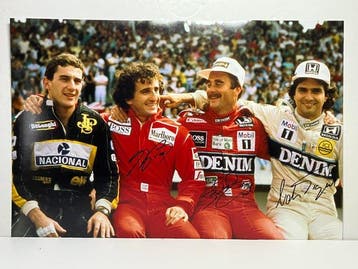 Nigel Mansell, Nelson Piquet, Alain Prost (Ayrton Senna) -, Nieuw