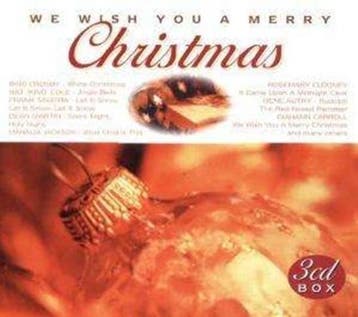 We Wish You A Merry Christmas (3CD), Cd's en Dvd's, Cd's | Kerst en Sinterklaas, Verzenden, Nieuw in verpakking