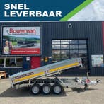 Aanhanger Brian James Cargo Tipper 2 360x200 3500kg Tridem, Auto diversen, Ophalen, Nieuw