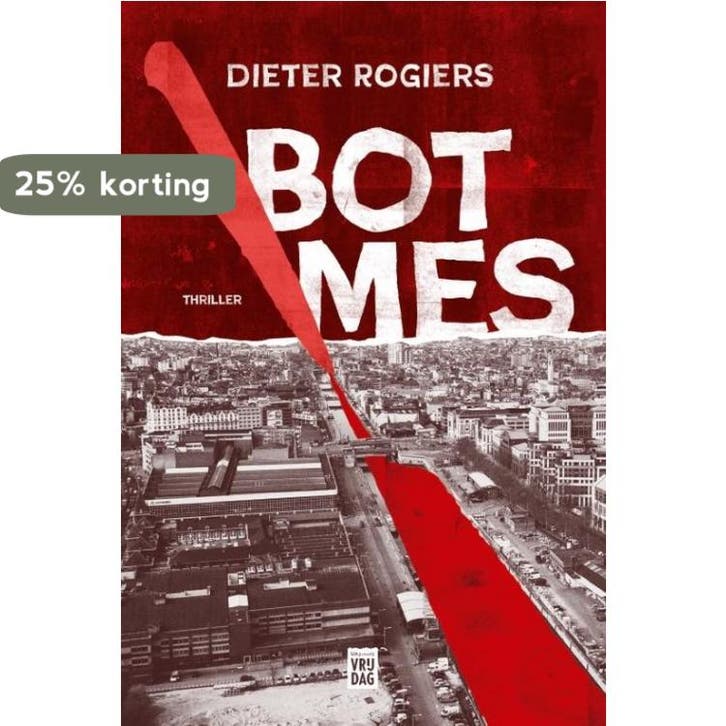 Bot mes 9789464342024 Dieter Rogiers, Boeken, Thrillers, Zo goed als nieuw, Verzenden
