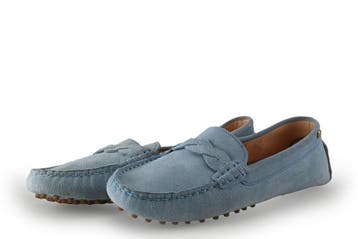 Fred de La Bretoniere Loafers in maat 37 Blauw, Overige typen, Fred de La Bretoniere, Gedragen, Verzenden