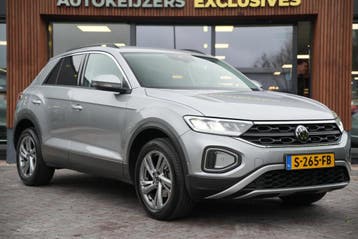 Zakelijke Lease |  Volkswagen T-Roc 1.0 TSI Life, Stof, Gebruikt, Euro 6, Overige brandstoffen