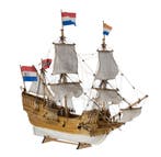 KOLDERSTOK DHALVE MAEN SCHIP-WALNOOT, Hobby en Vrije tijd, Modelbouw | Boten en Schepen, Nieuw