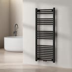 [neu.haus] Handdoekradiator Voss 120x50x3 cm zwart, Doe-het-zelf en Verbouw, Verwarming en Radiatoren, Verzenden, Nieuw